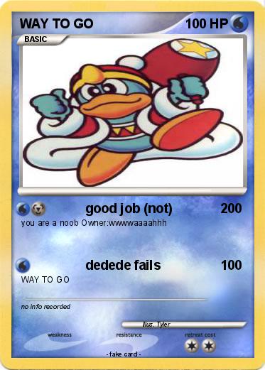 Pokemon WAY TO GO