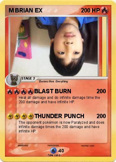 Pokemon M BRIAN EX