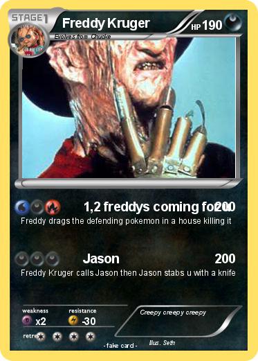 Pokemon Freddy Kruger