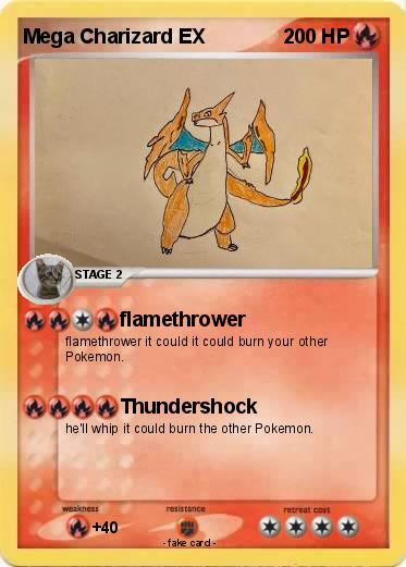 Pokemon Mega Charizard EX