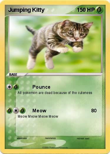 Pokemon Jumping Kitty