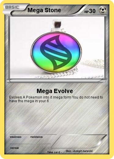 Pokemon Mega Stone