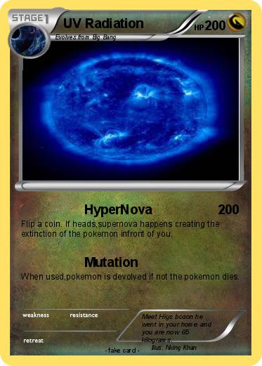 Pokemon UV Radiation