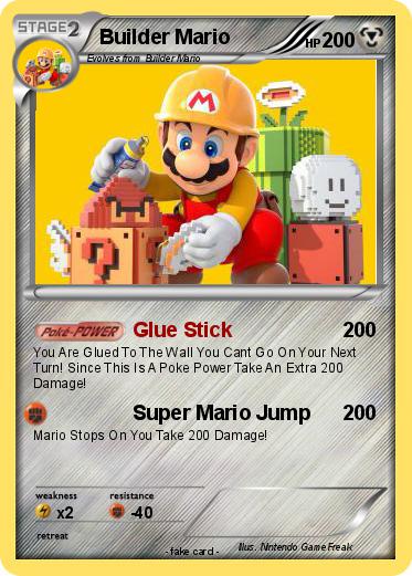 Pokemon Builder Mario