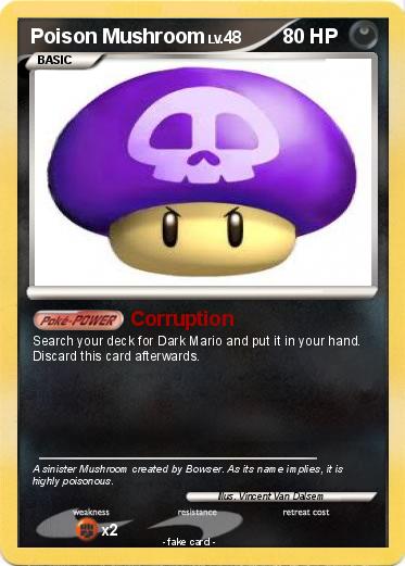 Pokemon Poison Mushroom