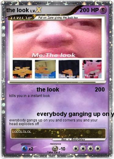 Pokemon the look