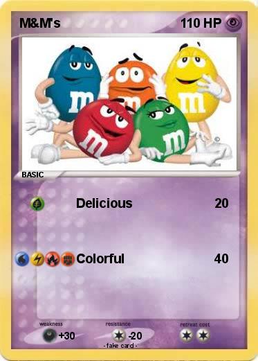 Pokemon M&M's