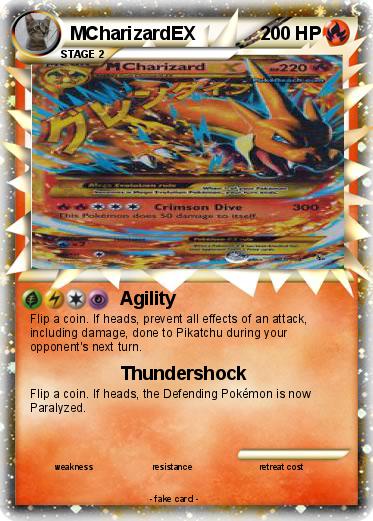 Pokemon MCharizardEX