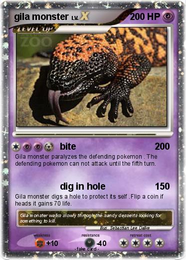 Pokemon gila monster