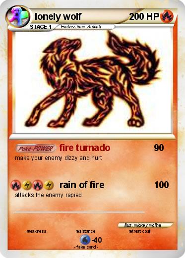Pokemon lonely wolf