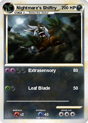 Pokemon Nightmare's Shiftry