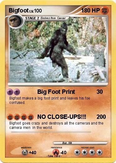 Pokemon Bigfoot