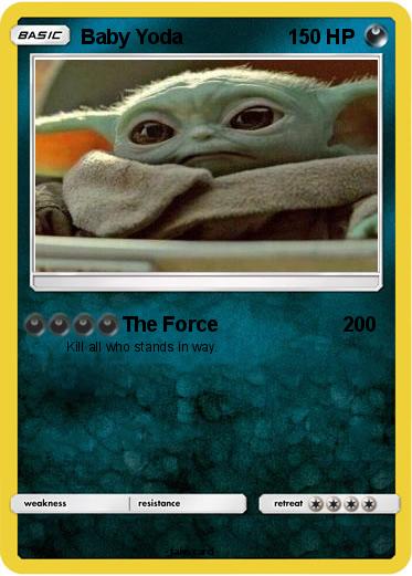 Pokemon Baby Yoda