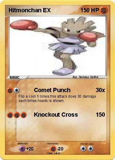 Pokemon Hitmonchan EX
