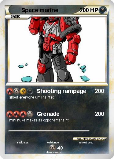 Pokemon Space marine