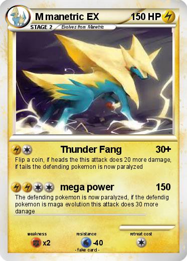 Pokemon M manetric EX