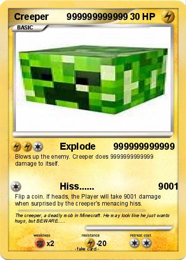 Pokemon Creeper       999999999999