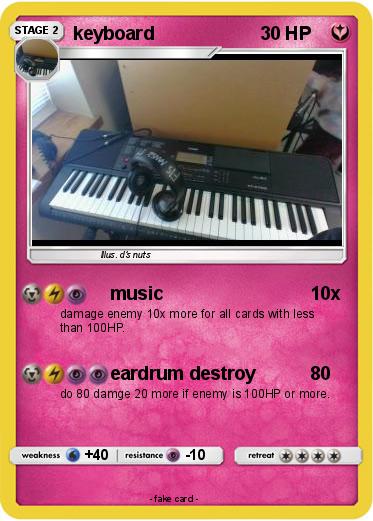 Pokemon keyboard