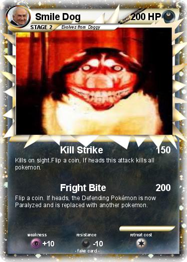 Pokemon Smile Dog