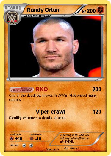 Pokemon Randy Ortan
