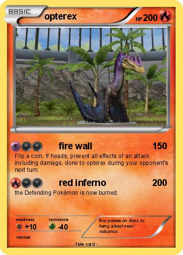 Pokemon opterex