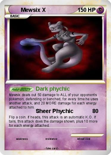 Pokemon Mewsix X