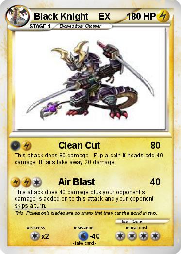 Pokemon Black Knight    EX