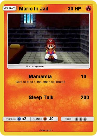 Pokemon Mario In Jail