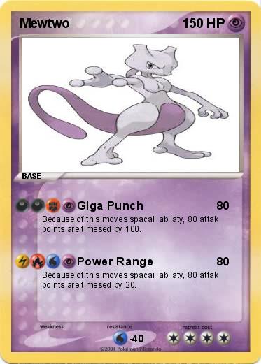 Pokemon Mewtwo