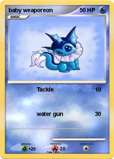Pokemon baby weaporeon