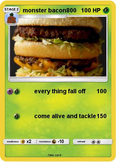 Pokemon monster bacon800