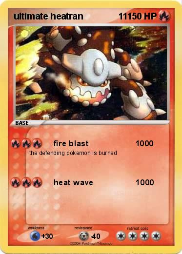 Pokemon ultimate heatran              11