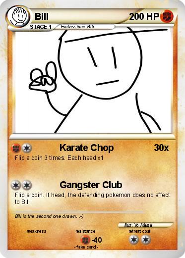 Pokemon Bill