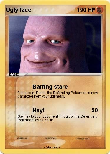 Pokemon Ugly face