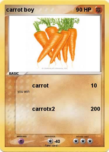 Pokemon carrot boy