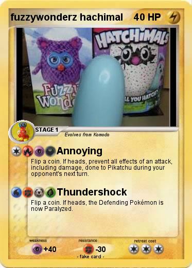 Pokemon fuzzywonderz hachimal