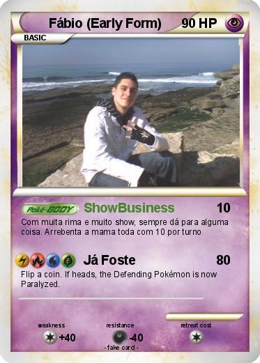 Pokemon Fábio (Early Form)