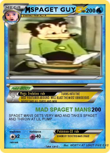 Pokemon SPAGET GUY