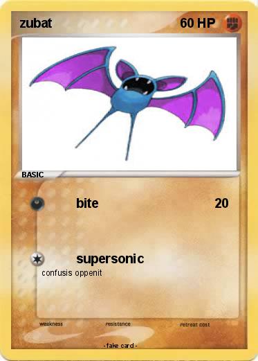 Pokemon zubat