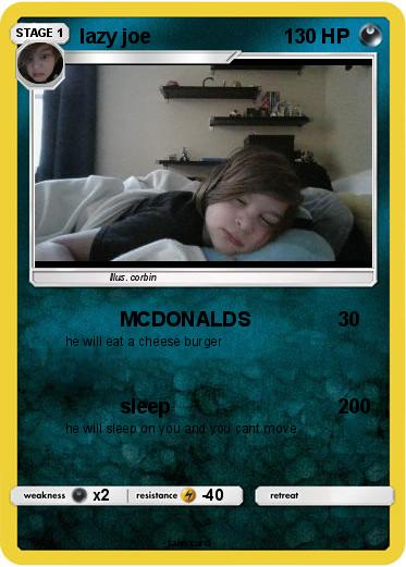 Pokemon lazy joe