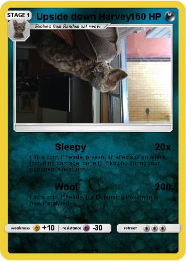Pokemon Upside down Harvey