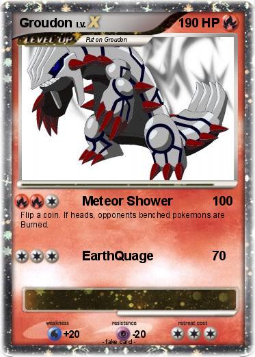 Pokemon Groudon