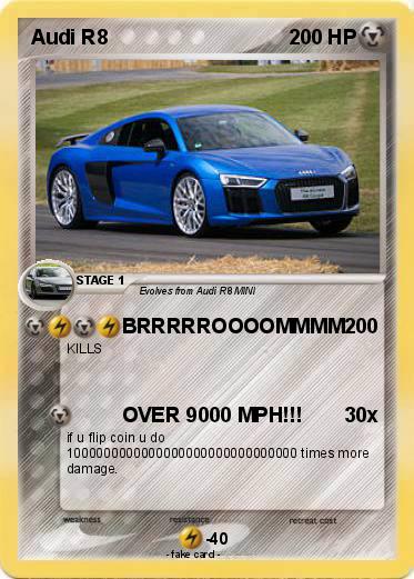 Pokemon Audi R8