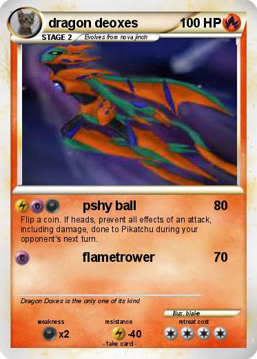 Pokemon dragon deoxes