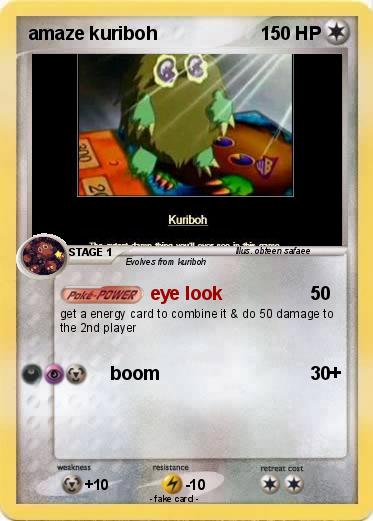 Pokemon amaze kuriboh