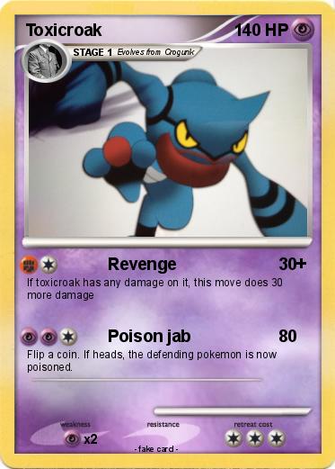 Pokemon Toxicroak