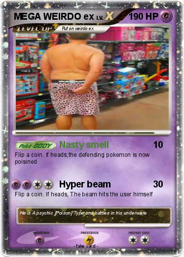 Pokemon MEGA WEIRDO ex