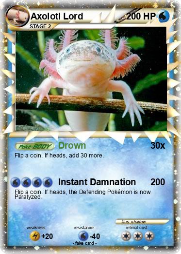 Pokemon Axolotl Lord