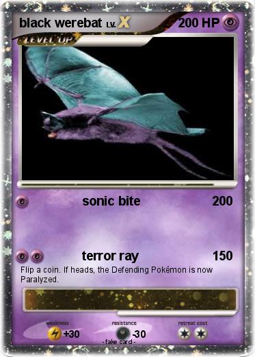 Pokemon black werebat