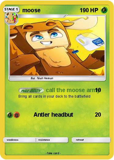 Pokemon moose
